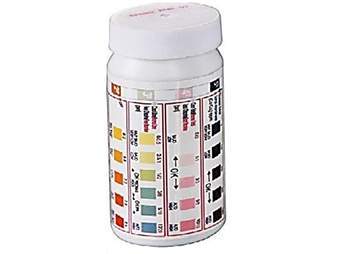 Vízelemző, tesztcsíkos pH, TCl, FRCl/Br, TA, TH 50db-os